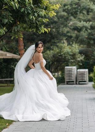 Волшебное свадебное платье5 фото