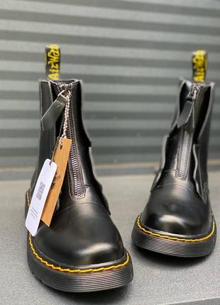 Кожаные сапоги dr.martens3 фото