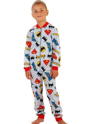 Пижама -комбинезон бэтмен на флисе2 фото