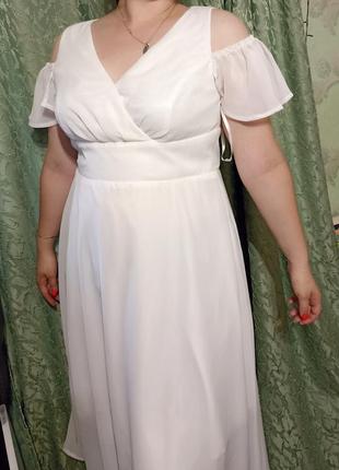 Платье белое во французском стиле1 фото