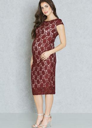 Красиве ажурне плаття для вагітних dorothy perkins.4 фото