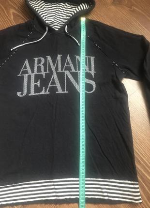 Двухсторонняя худи armani jeans6 фото