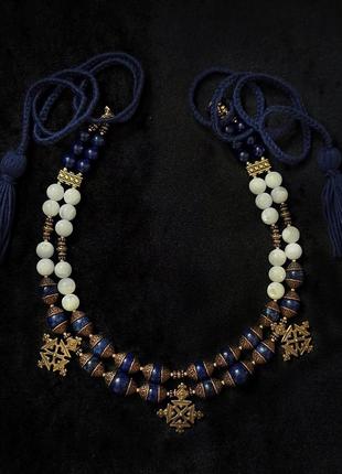 Этно ожерелье с сгардами