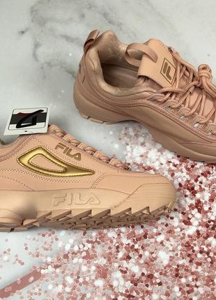 Кросівки fila disruptor ii rose оригінал5 фото