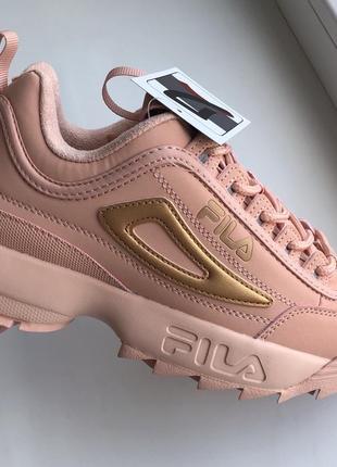 Кросівки fila disruptor ii rose оригінал7 фото