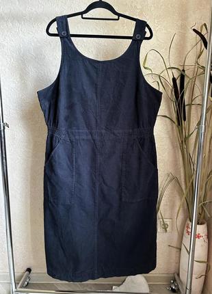 Seasalt cornwall 20 р нова сукня сарафан.мікровельвет  з органічної бавовни