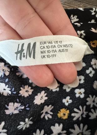 Платье рубашка h&m. 146-152см3 фото