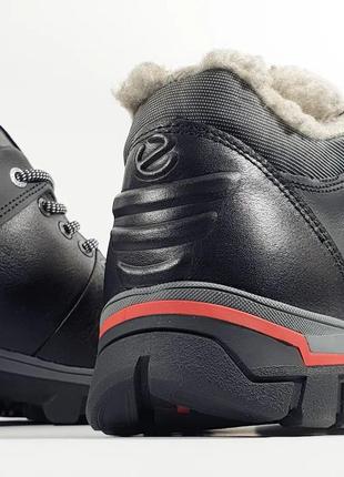 Ecco gore-tex winter sneakers [black]2 фото