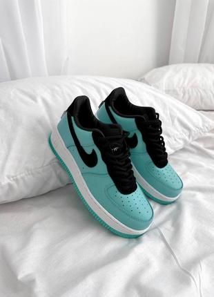 Женские кроссовки nike air force 1 low tiffany blue 37-38-39-403 фото