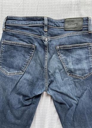 Мужские темные синие джинсы levi’s2 фото