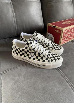 Vans sid dx anaheim factory оригінал нові чоловічі кеди кросівки ванс венс в шашку