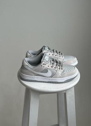 Демисезонные серые кроссовки nike sb dunk сірі жіночі кросівки nike sb dunk