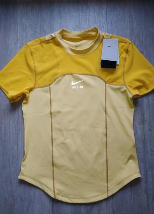 Nike air dri-fit logo t-shirt спортивна футболка нова оригінал майка сітка4 фото