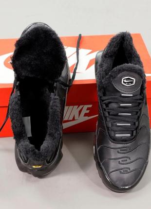 Кроссовки nike air max plus tn winterс мехом зимние3 фото