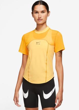 Nike air dri-fit logo t-shirt спортивна футболка нова оригінал майка сітка