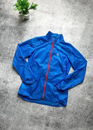 Женская куртка/ ветровка salomon nylon packable jacket! из свежих коллекций!1 фото