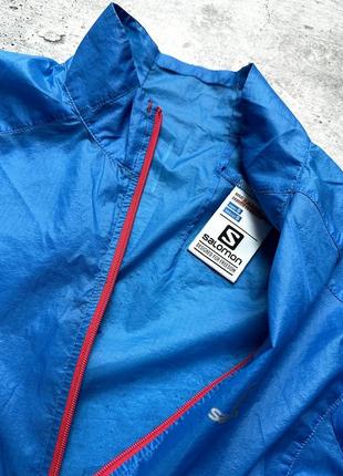 Женская куртка/ ветровка salomon nylon packable jacket! из свежих коллекций!5 фото