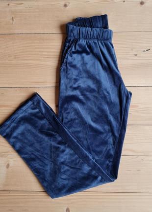 Женские велюровые брюки для дома пижама esmara германия р. xs