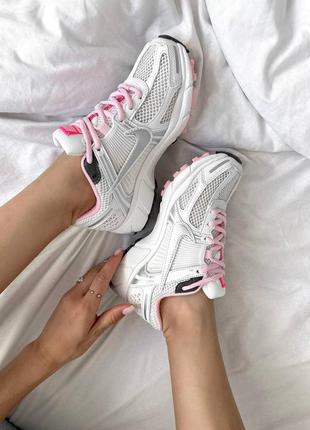 Женские кроссовки nike zoom vomero 5 white pink 36-37-38-394 фото