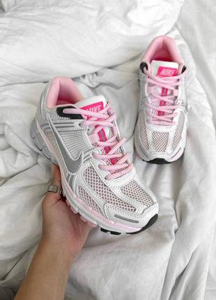 Женские кроссовки nike zoom vomero 5 white pink 36-37-38-391 фото