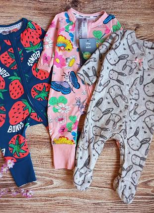 Набір сліпів в роддом 0-1міс (50-56)