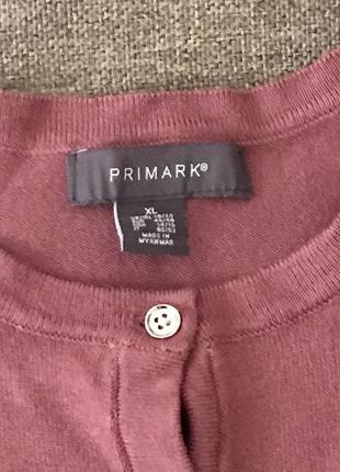 Трикотажна кофта на гудзиках primark 46-48 розміру2 фото