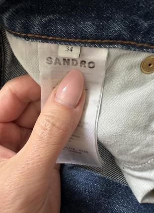 Sandro straight jeans, 34 р.2 фото