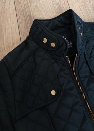 Женская стеганая черная куртка/пиджак, 42-44, atmosphere5 фото