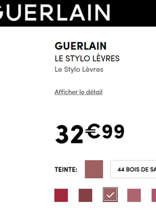 Контурный карандаш для губ guerlain le stylo lèvres5 фото