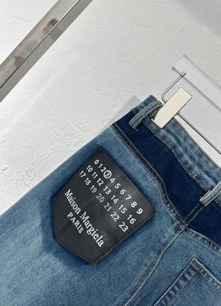 Нереальные женские брендовые джинсы в стиле maison margiela3 фото