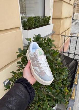 Женские кроссовки new balance ct 302 beige grey / smb4 фото