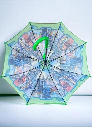 Дитяча парасолька лего ніндзяго для хлопчика напівавтомат, парасолька для дитини5 фото