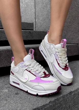 Женские кроссовки nike air max 90 futura pink 36-37-38-39