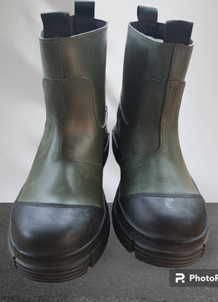 Ботинки челси резиновые ganni3 фото