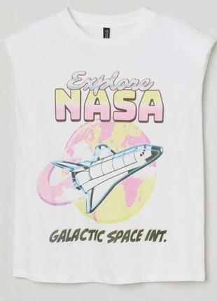 Жіноча майка топ nasa h&m 95534