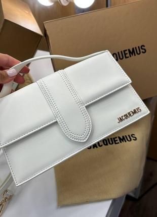 Шкіряна сумка jacquemus