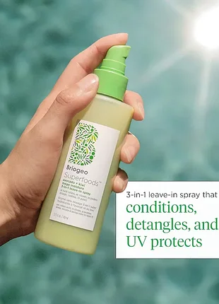 Briogeo superfoods avocado + kiwi moisture leave-in conditioner несмываемый спрей для волос 170 мл