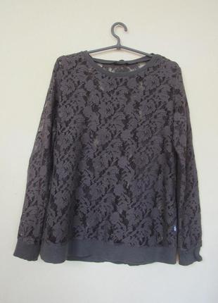 Ажурна блуза пуловер джемпер