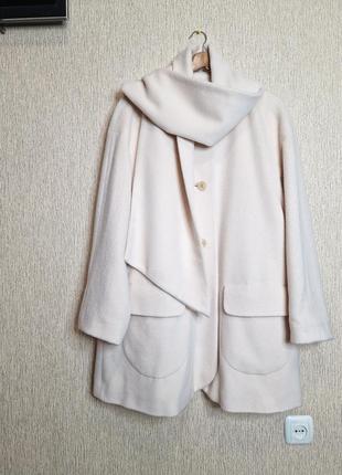 Шикарное винтажное пальто escada, шерсть, ангора6 фото