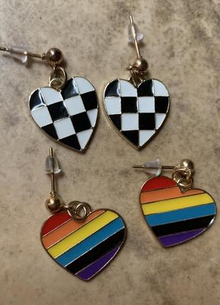 Серьги гвоздики