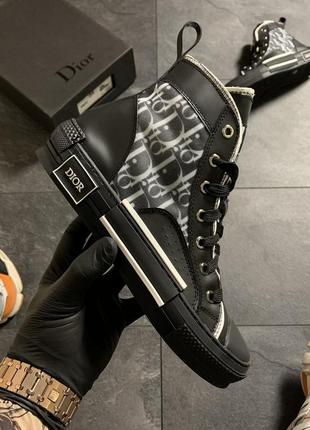Шикарні черевики b23 high-top sneakers black.
