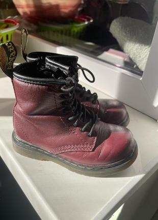 Шкіряні чоботи  dr. martens3 фото