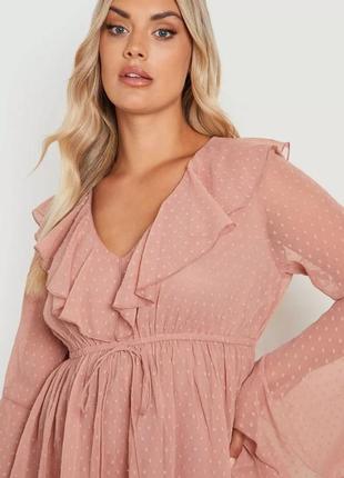 Шифонова блуза boohoo 18/3xl3 фото