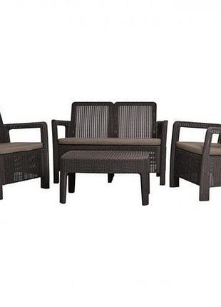 Комплект садових меблів keter tarifa set 6