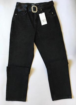 Джинсы mom jeans zara7 фото