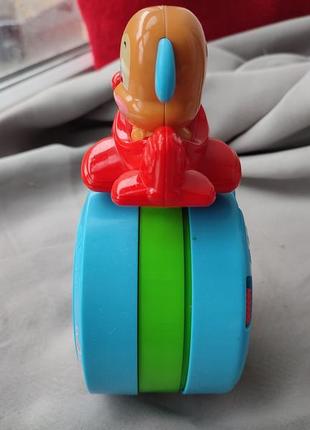 Іграшка музична неваляшка цуценя fisher price англійська мова7 фото