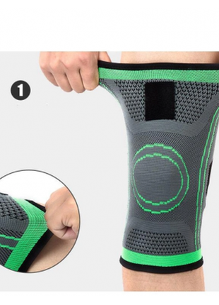 Бандаж на колено knee support наколенник эластичный компрессионный5 фото