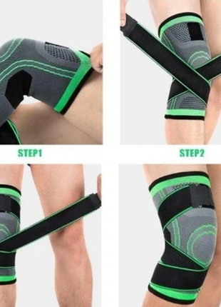 Бандаж на колено knee support наколенник эластичный компрессионный2 фото