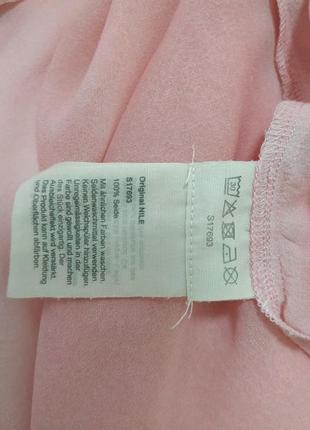 Прозрачная блуза розово-персикового цвета от nile9 фото