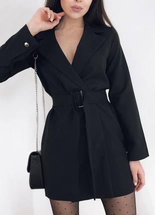 6 🎨! реал 🔥 шикарне жіноче плаття піджак чорне черное чорний женскре платье сукня